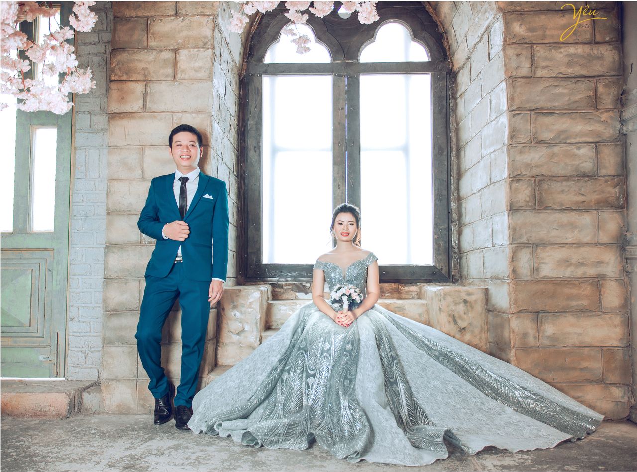 ảnh cưới đẹp chụp phim trường miền đông nước anh