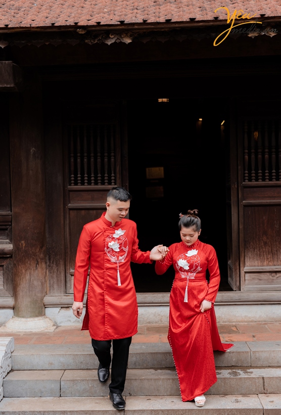 Bộ ảnh cưới của cặp đôi Hồng Loan và anh bộ đội Thế Nam