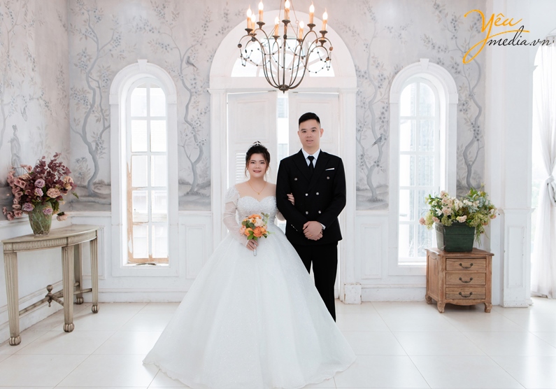 Bộ ảnh cưới của cặp đôi Hồng Loan và anh bộ đội Thế Nam