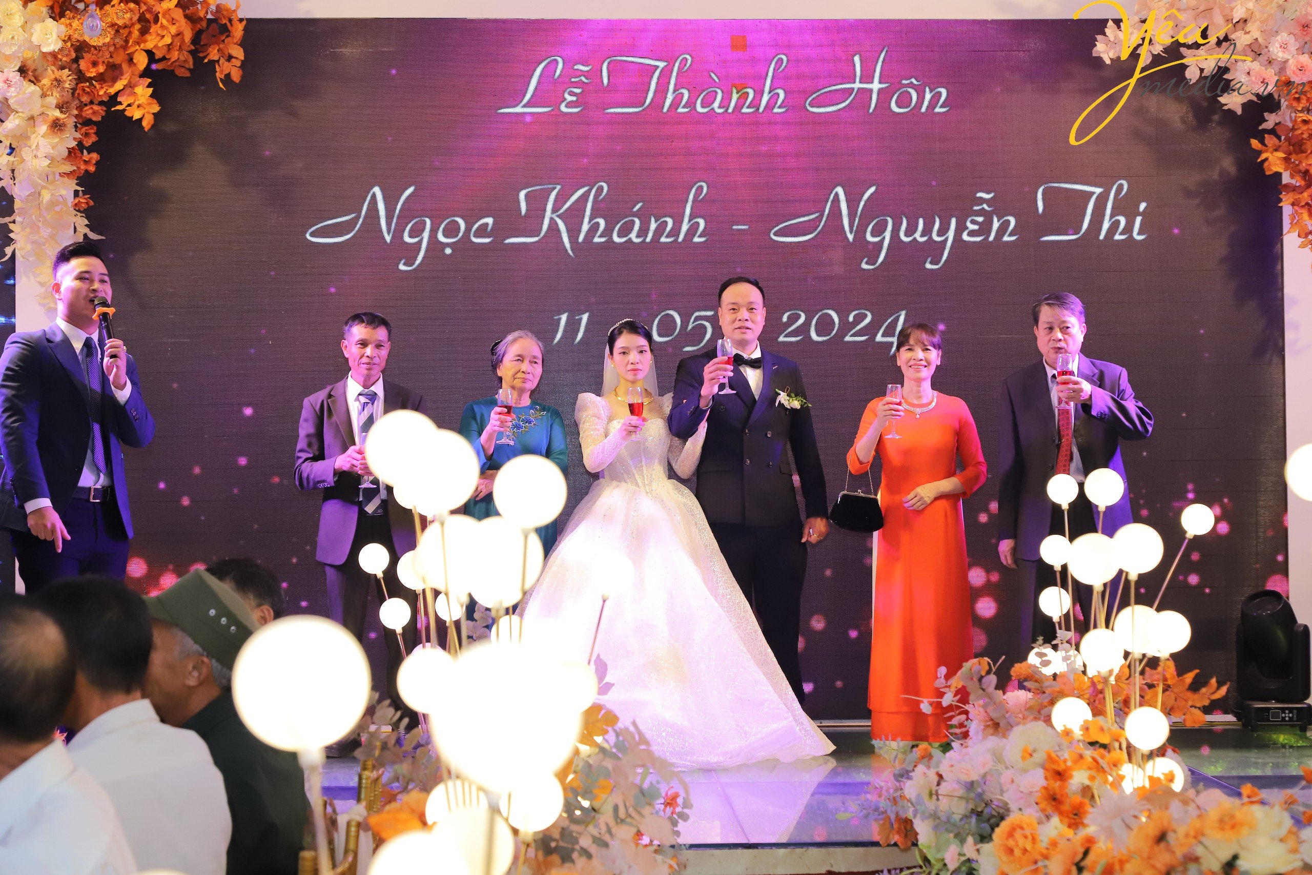 Bộ ảnh ngày cưới của cô dâu Nguyễn Thi - chú rể Ngọc Khánh