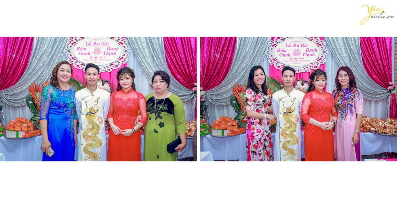 hạnh phúc nhà trai nhà gái trong ngày ăn hỏi