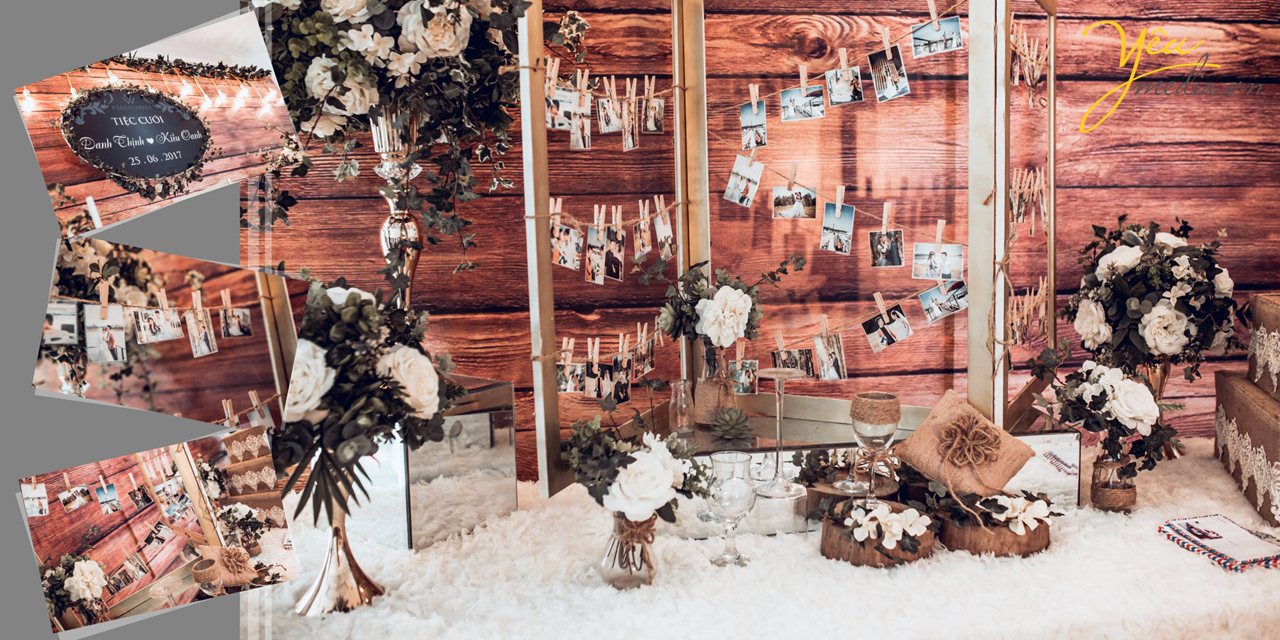 trang trí tiệc cưới ở hà nội