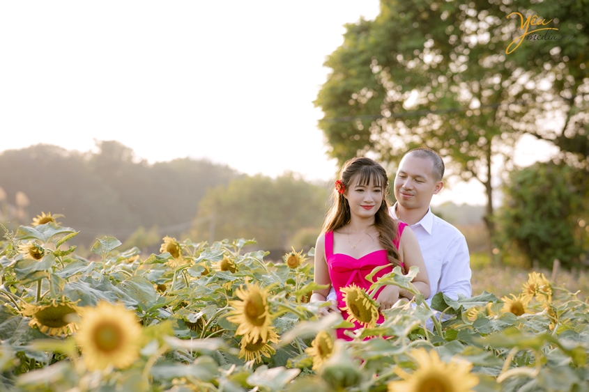 Bộ ảnh cưới chụp tại phim trường miền đông nước Anh của cặp đôi Hùng Cường - Yến Chiêu