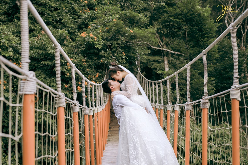 Chiêm ngưỡng bộ ảnh cưới tuyệt đẹp tại Tam Đảo của cặp đôi He Shi - Guang Yu.