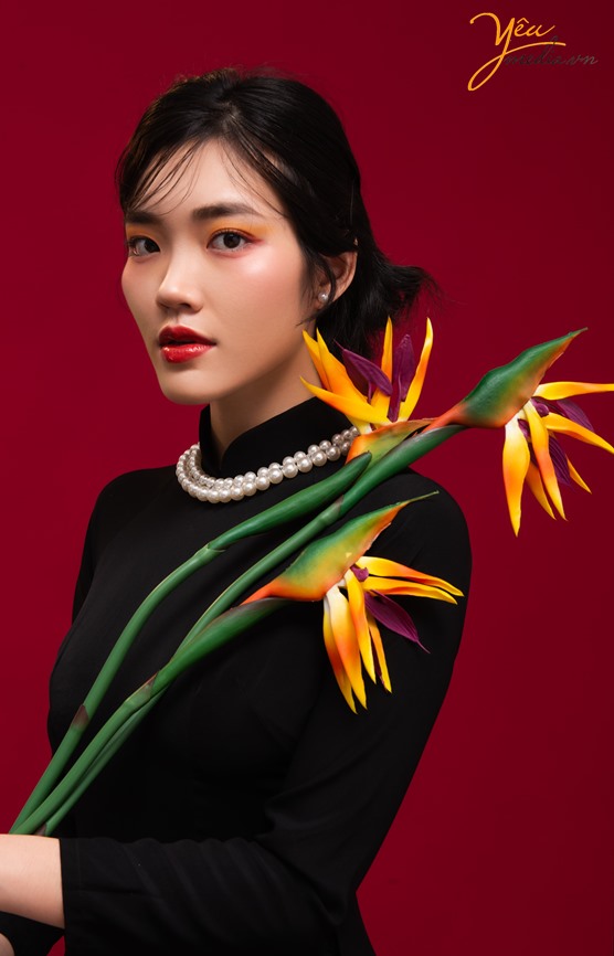 Bộ ảnh Tết 2023 mang nét đẹp hiện đại của bạn Hà Thu Nguyệt