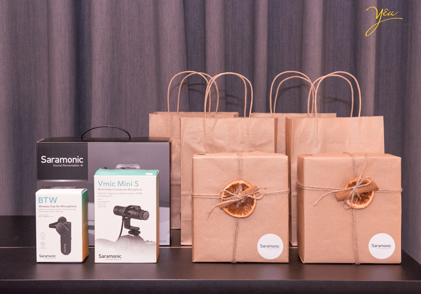 Nhìn lại những bức ảnh chụp sự kiện workshop về thiết bị âm thanh của Saramonic.