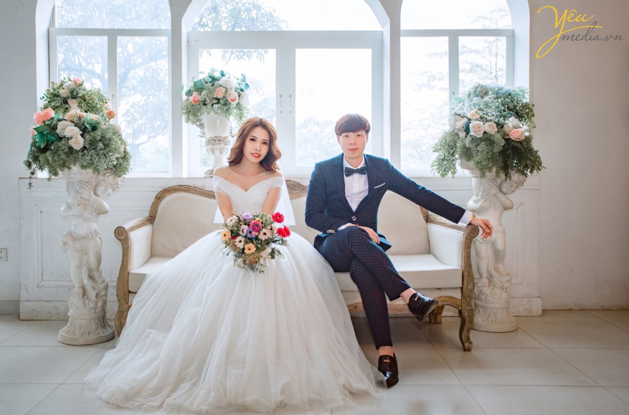 Ảnh cưới phong cách Hàn Quốc đơn giản - Facebook