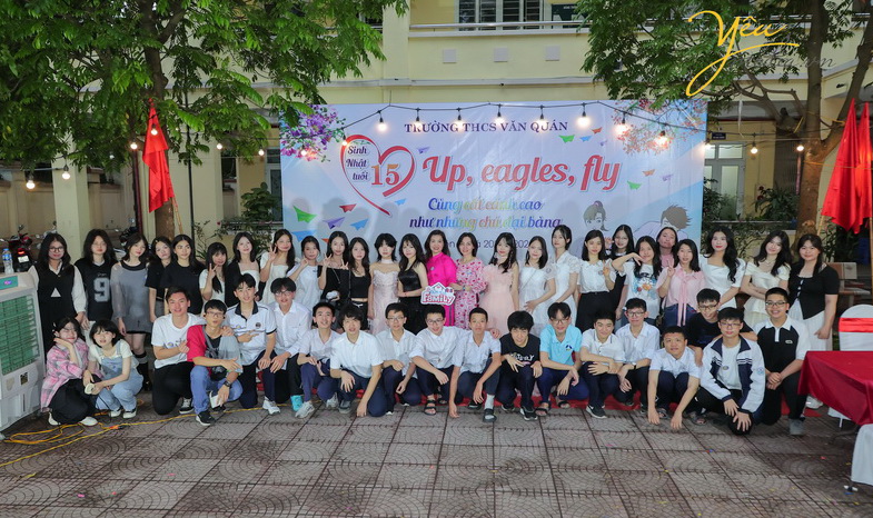 Lễ tổng kết năm học tại trường THCS Văn Quán