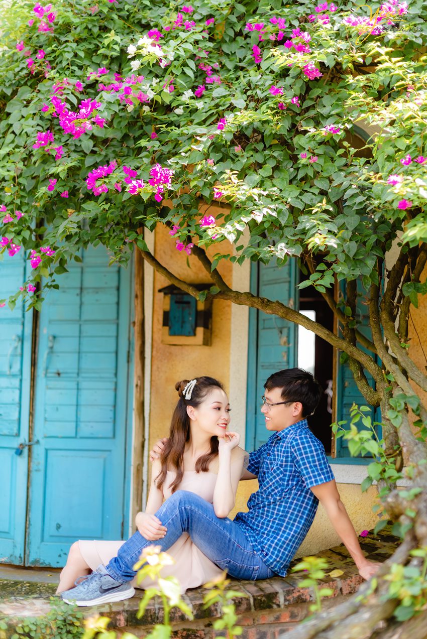 Bộ ảnh cưới lãng mạn tại phim trường SmileyVille Đông Anh - Hà Nội năm 2020 2021 concept mới