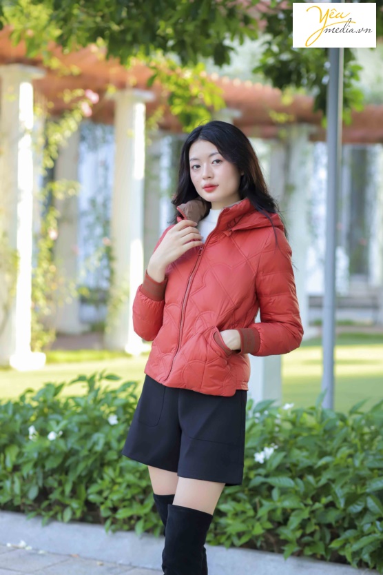 Bộ ảnh chụp thời trang áo phao