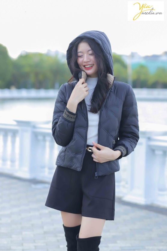 Bộ ảnh chụp thời trang áo phao