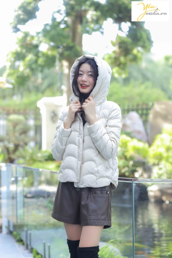 Bộ ảnh chụp thời trang áo phao