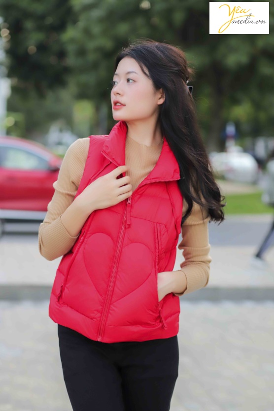 Bộ ảnh chụp thời trang áo phao