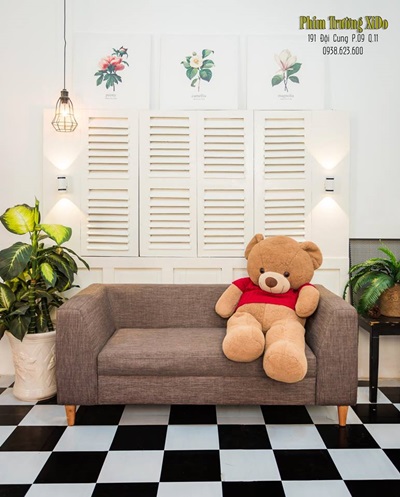 góc chụp ảnh của phim trường xido