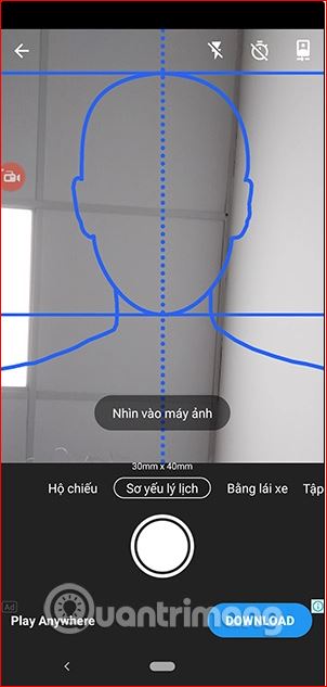 Hướng dẫn tự chụp ảnh thẻ bằng điện thoại