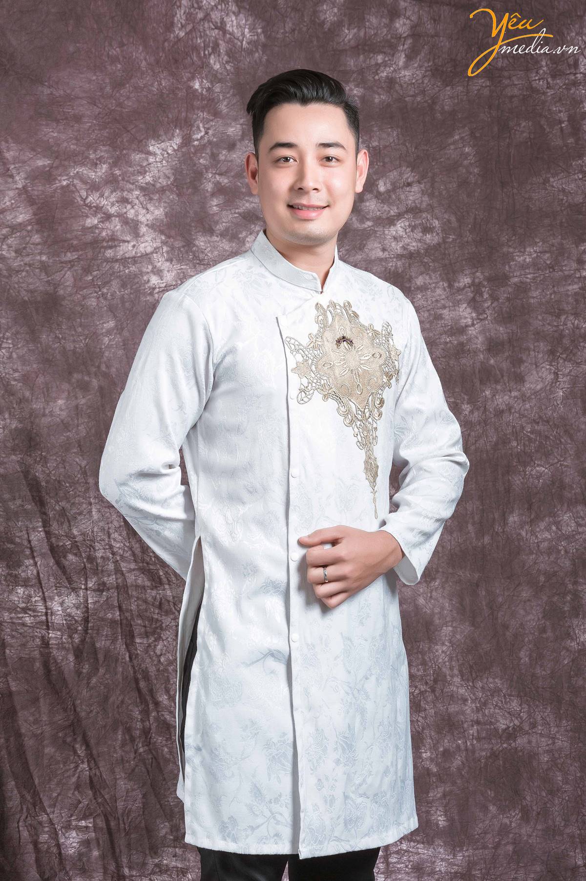 cho thuê áo dài nam