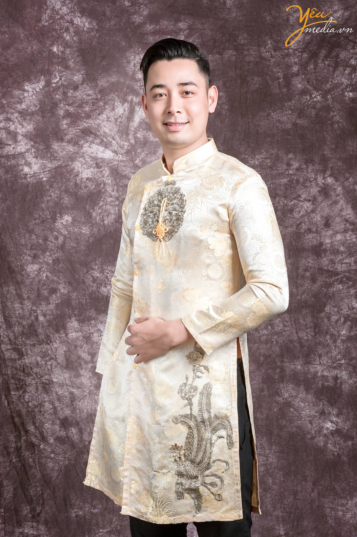 cho thuê áo dài nam