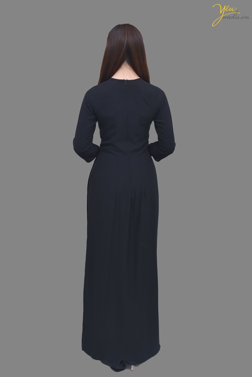 Cho thuê áo dài màu đen ở đâu shop nào hà nội giá bao nhiêu tiền