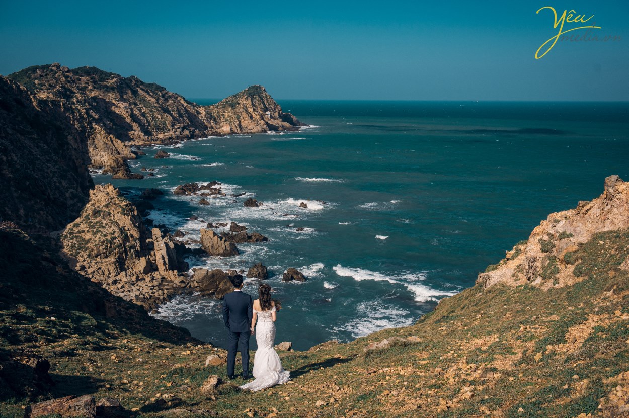 làm quyển album ảnh cưới đẹp nhất ở biển tại quy nhơn