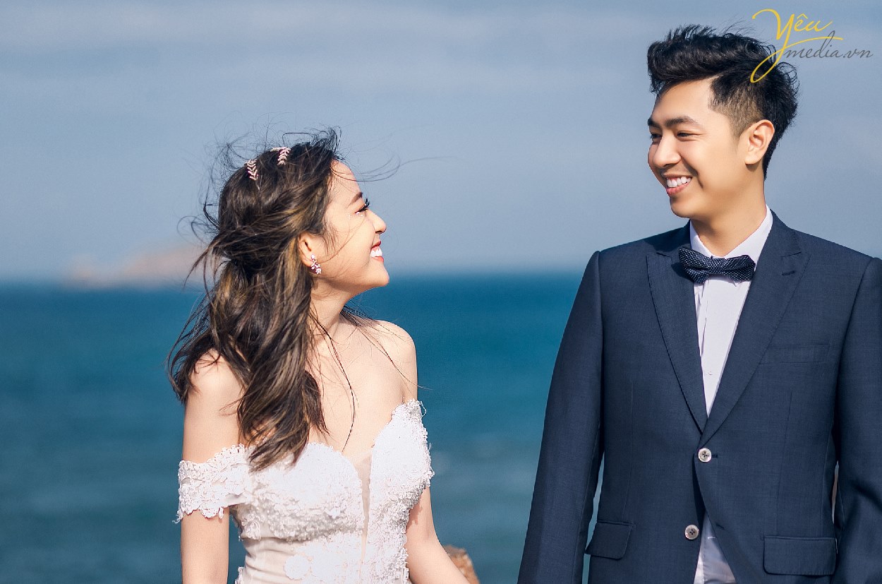 làm album hình cưới ở biển quy nhơn đẹp nhất
