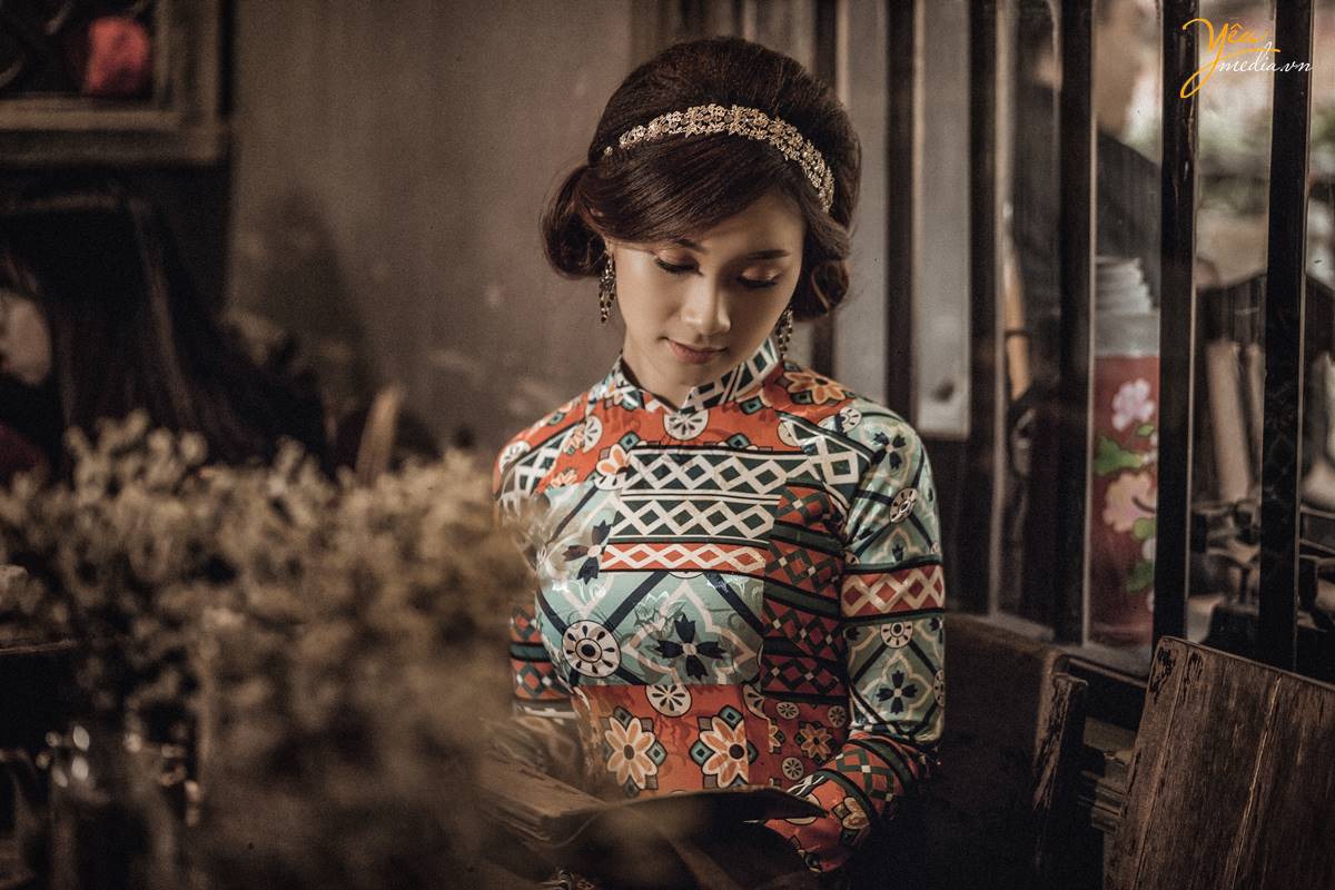 chụp ảnh áo dài Cô Ba Sài Gòn