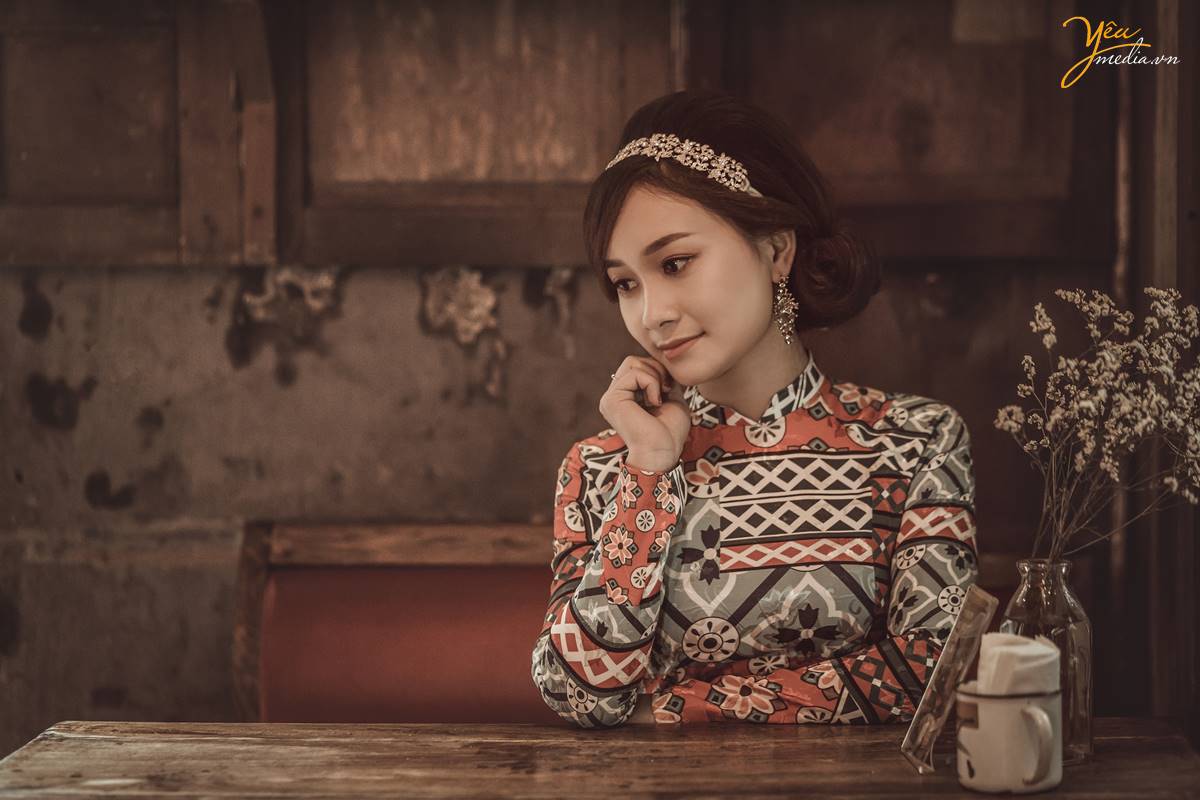 chụp ảnh áo dài Cô Ba Sài Gòn