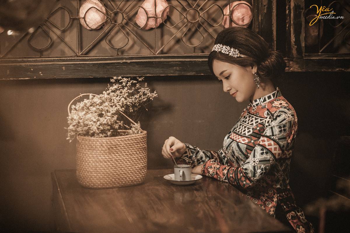 chụp ảnh áo dài Cô Ba Sài Gòn