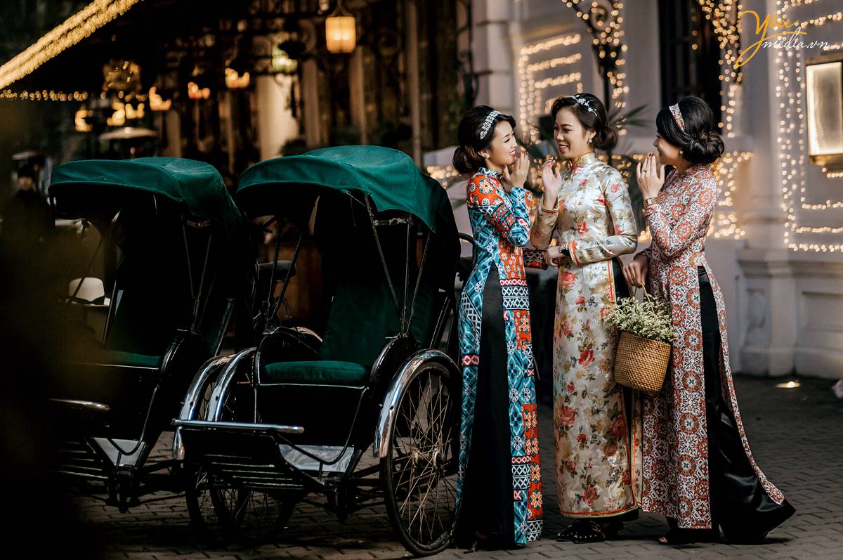 chụp ảnh áo dài Cô Ba Sài Gòn