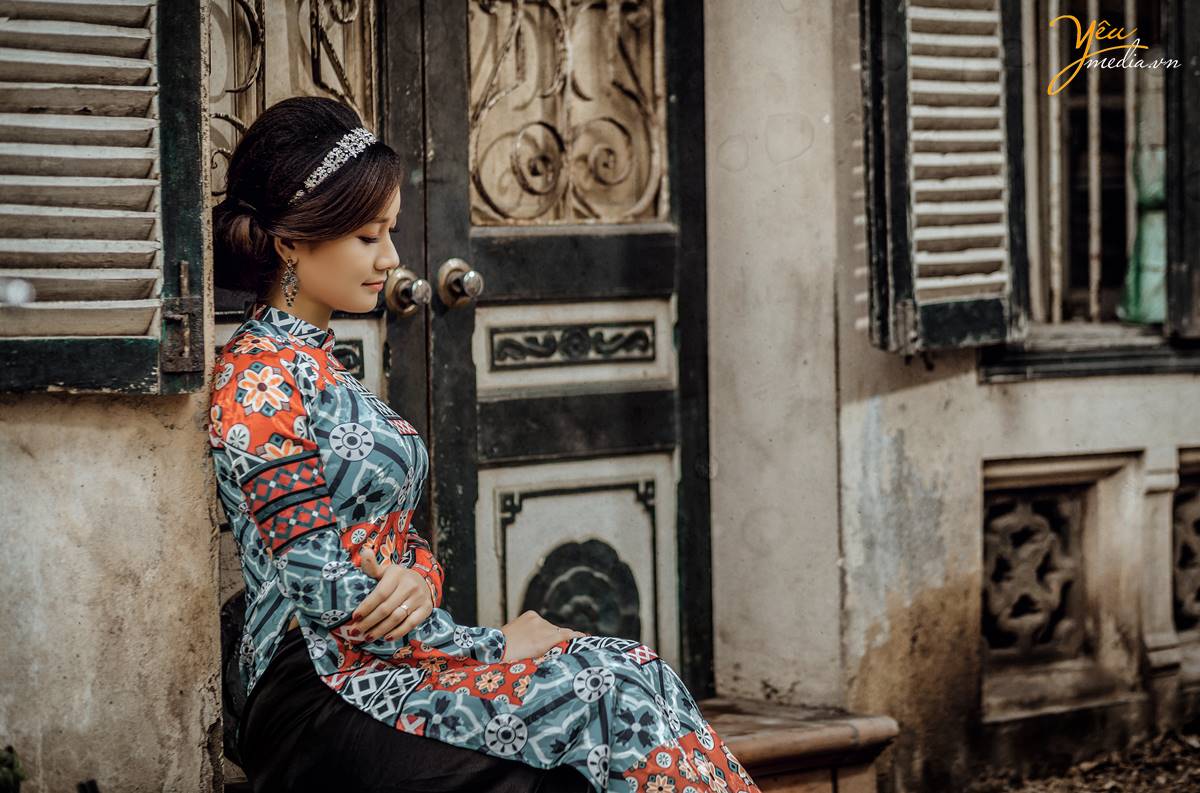 chụp ảnh áo dài Cô Ba Sài Gòn