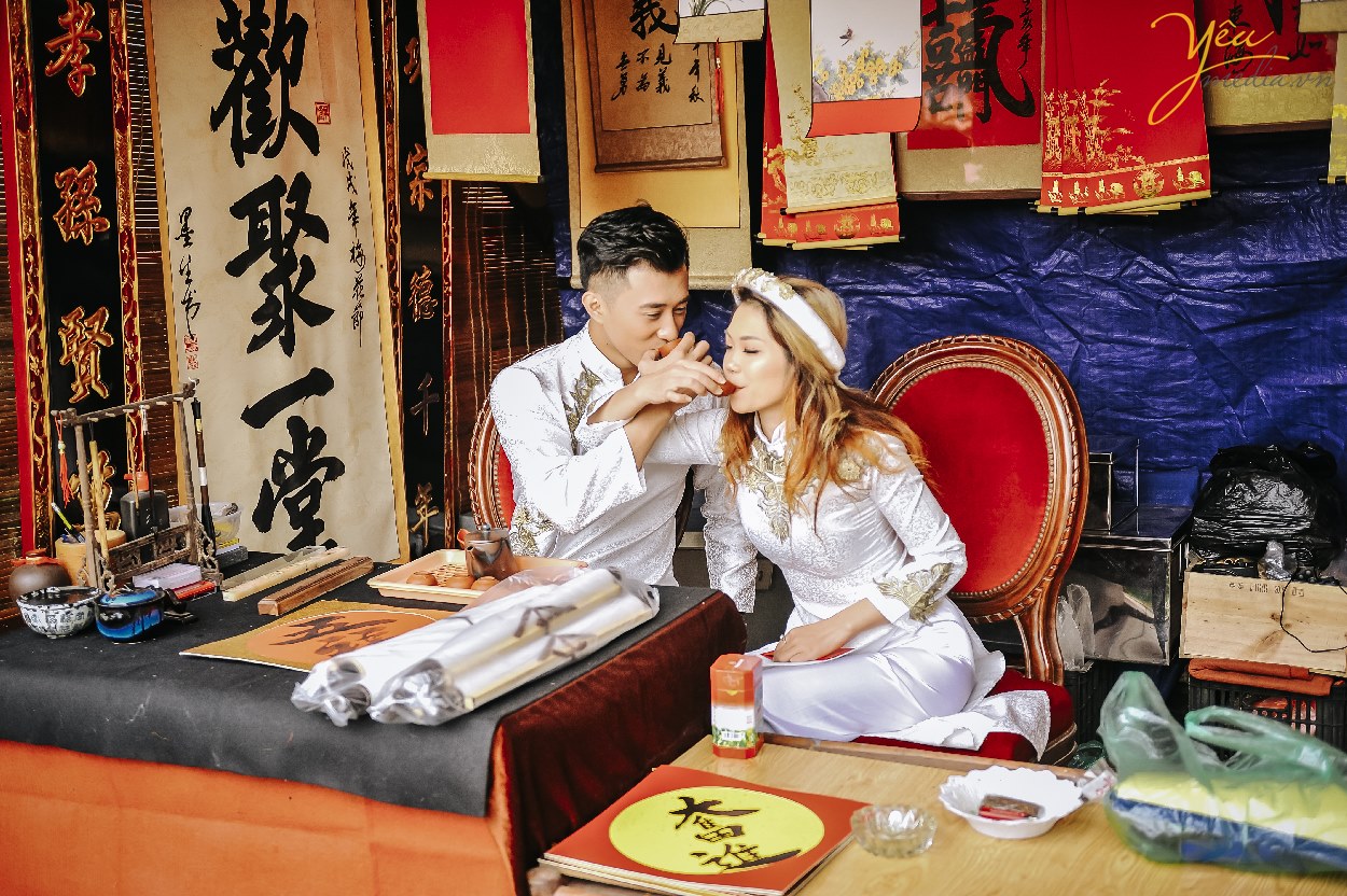 địa điểm phù hợp chụp áo dài truyền thống hà nội