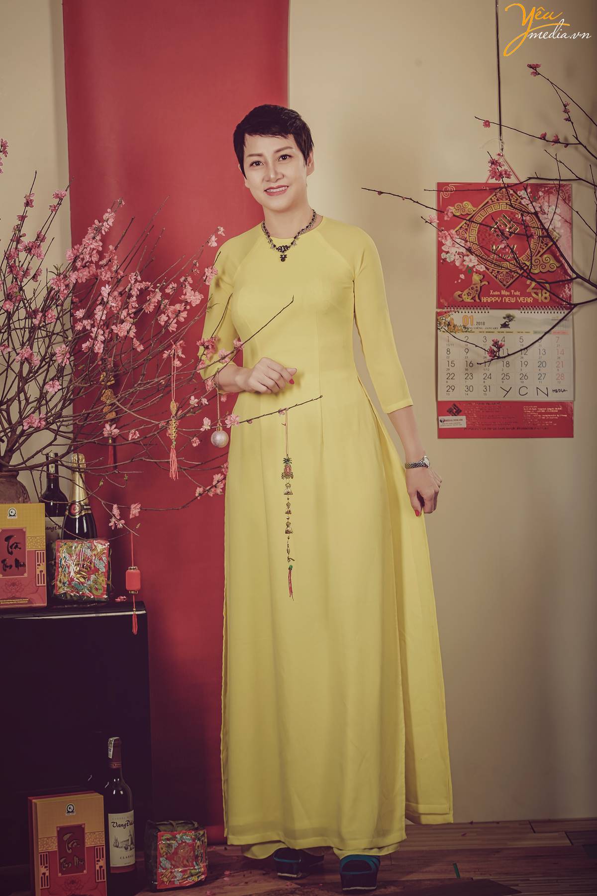 chụp ảnh gia đình dịp Tết