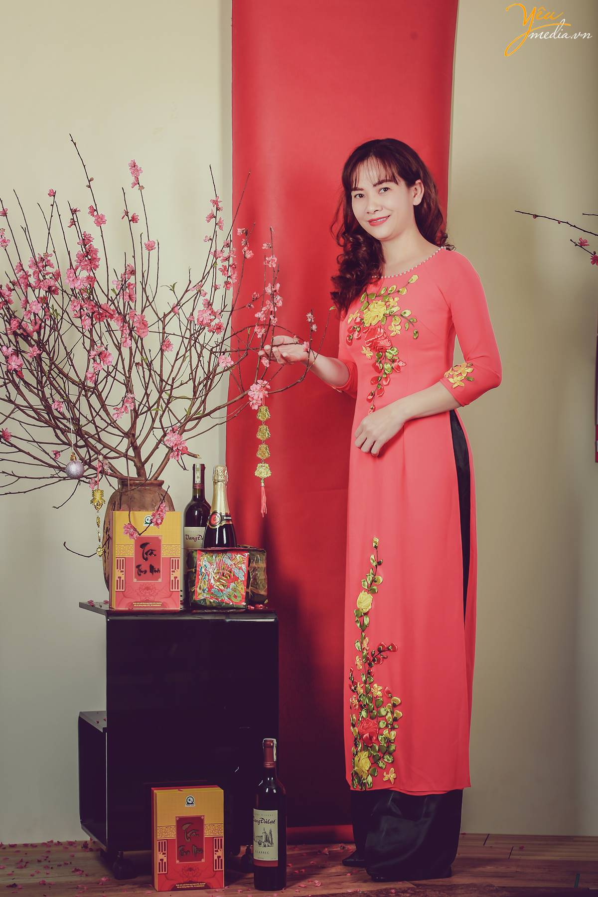 chụp ảnh gia đình dịp Tết