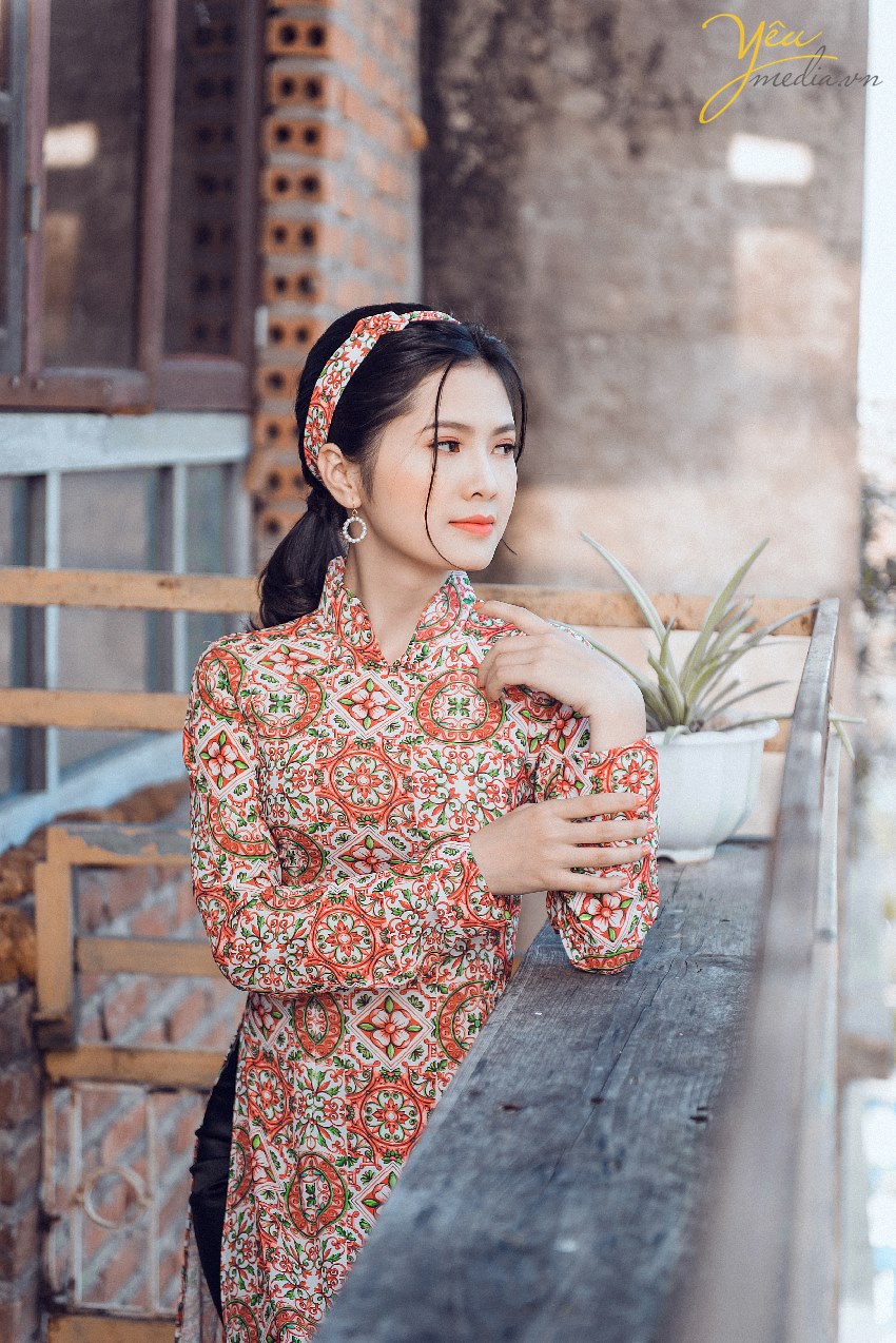 chụp hình làm album áo dài đẹp nhất