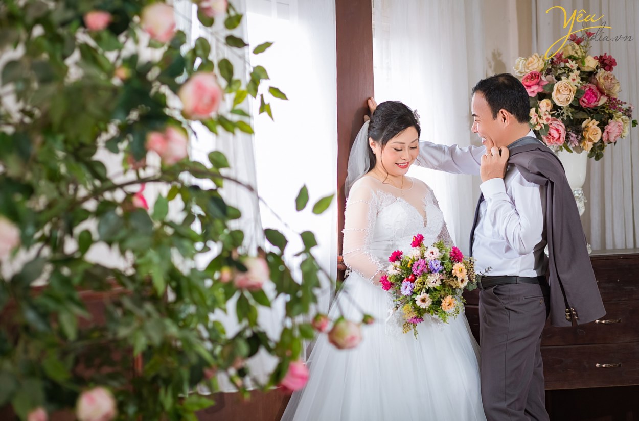 studio nào chuyên chụp hình cưới và làm album ảnh cưới cho cô dâu béo mập tại Hà nội
