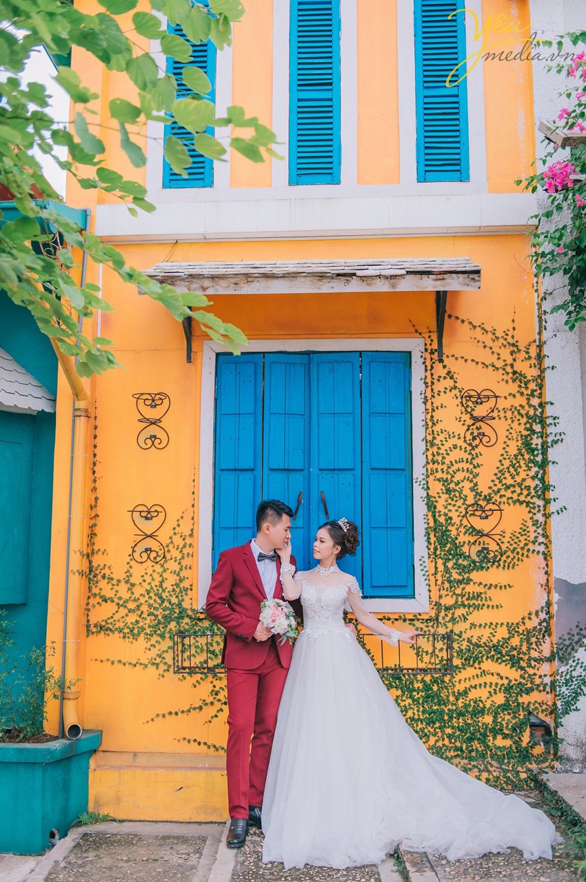 ảnh cưới nghệ thuật chụp ở phim trường studio to nhất việt nam