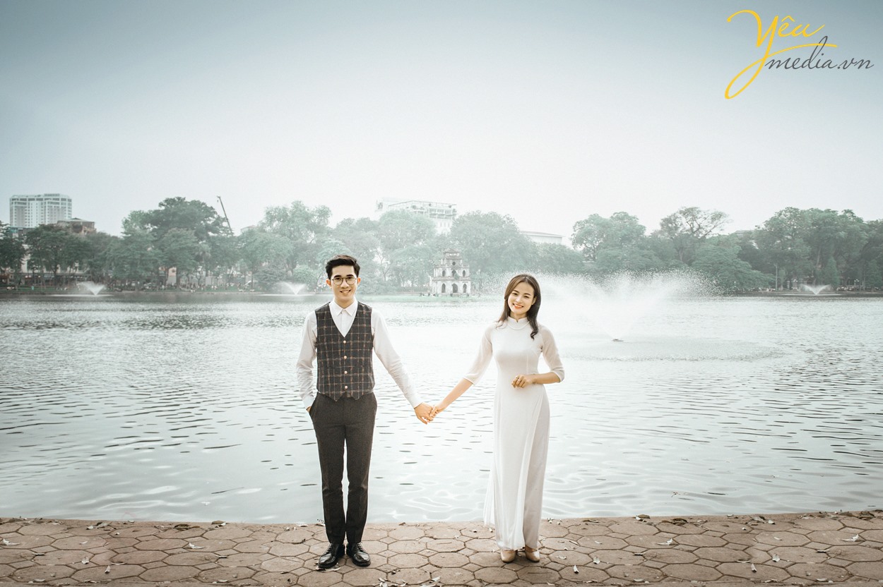 ở hà nội có nên chụp ảnh cưới tại hồ gươm