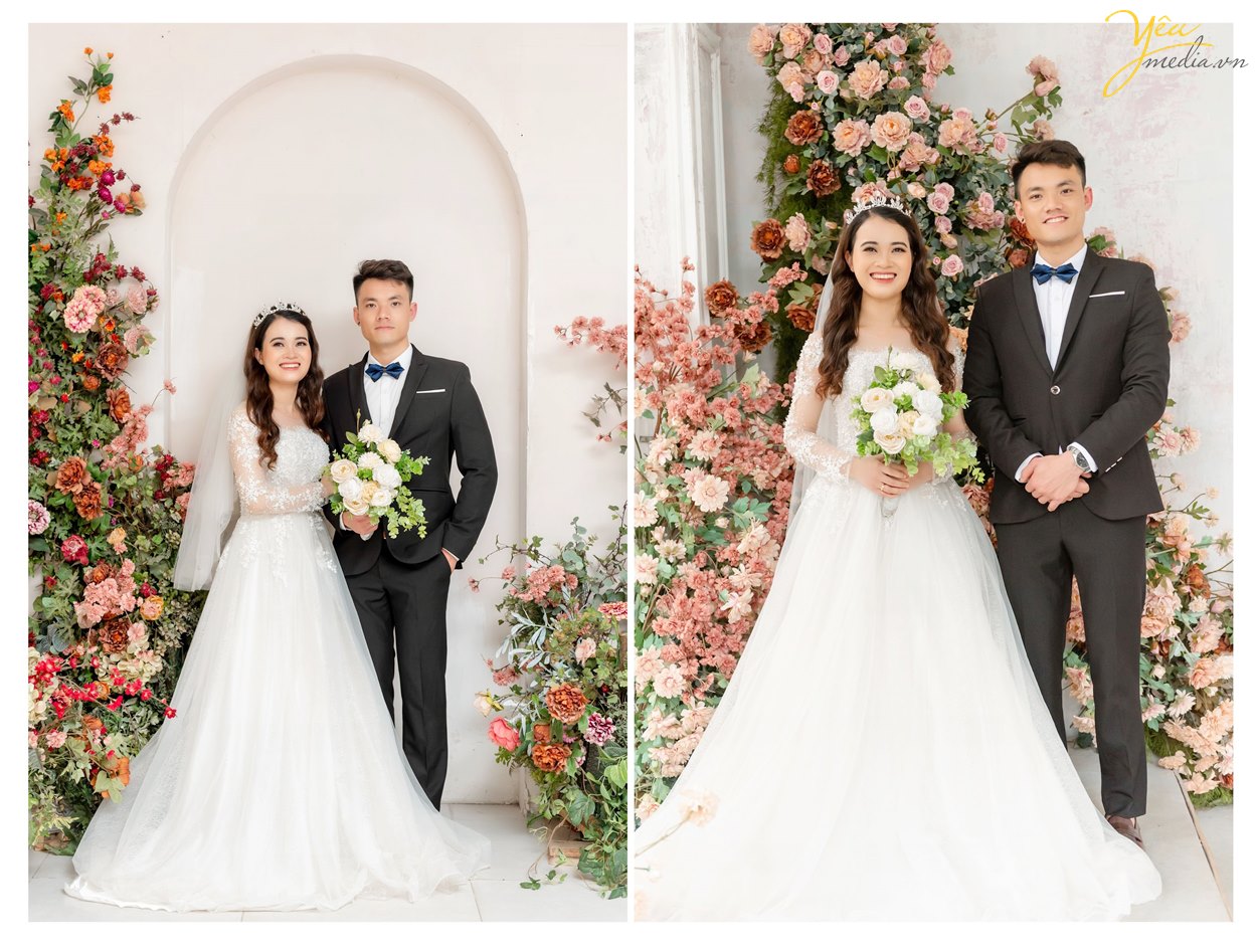 Chụp ảnh cưới style sang trọng châu Âu giữa lòng Hà Nội đến studio nào