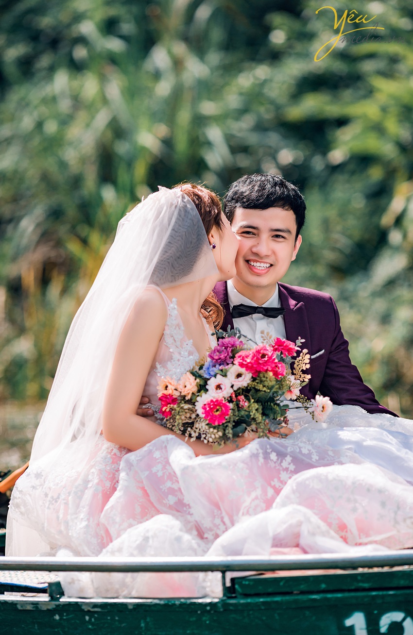 chụp ảnh cưới ở trên sông nước với studio ảnh viện nào