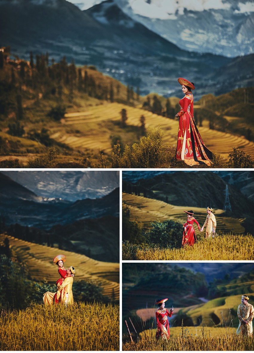 bộ ảnh cưới đẹp ở sapa lào cai