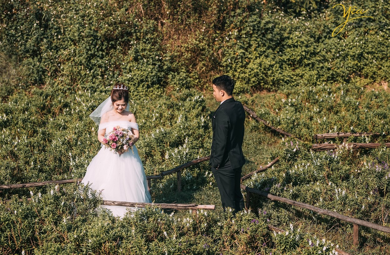 ảnh viện áo cưới nào chụp ở santorini park đẹp nhất