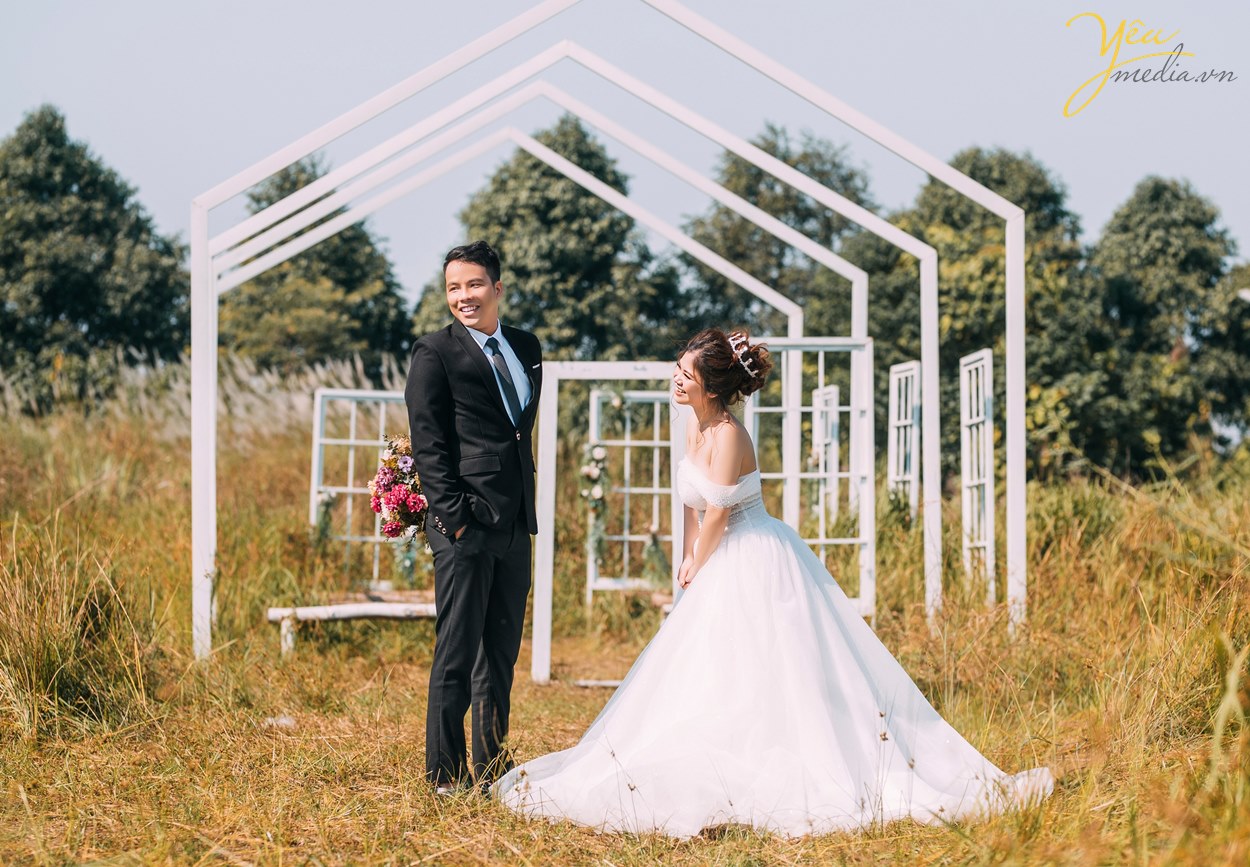 yêu media có phong cách chụp hình cưới tự nhiên hàn quốc