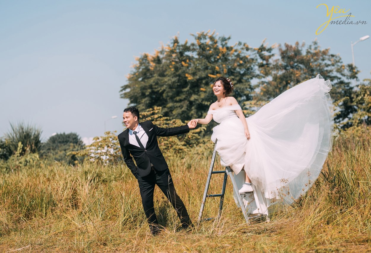 chụp ảnh cưới xu hướng 2019 thiên về sự tự nhiên