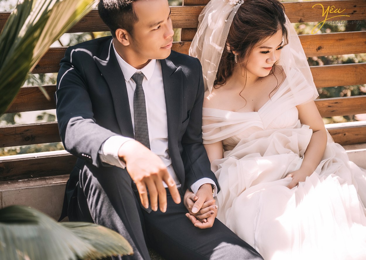 ảnh cưới chụp tại phim trường có ánh sáng đẹp nhất hà nội