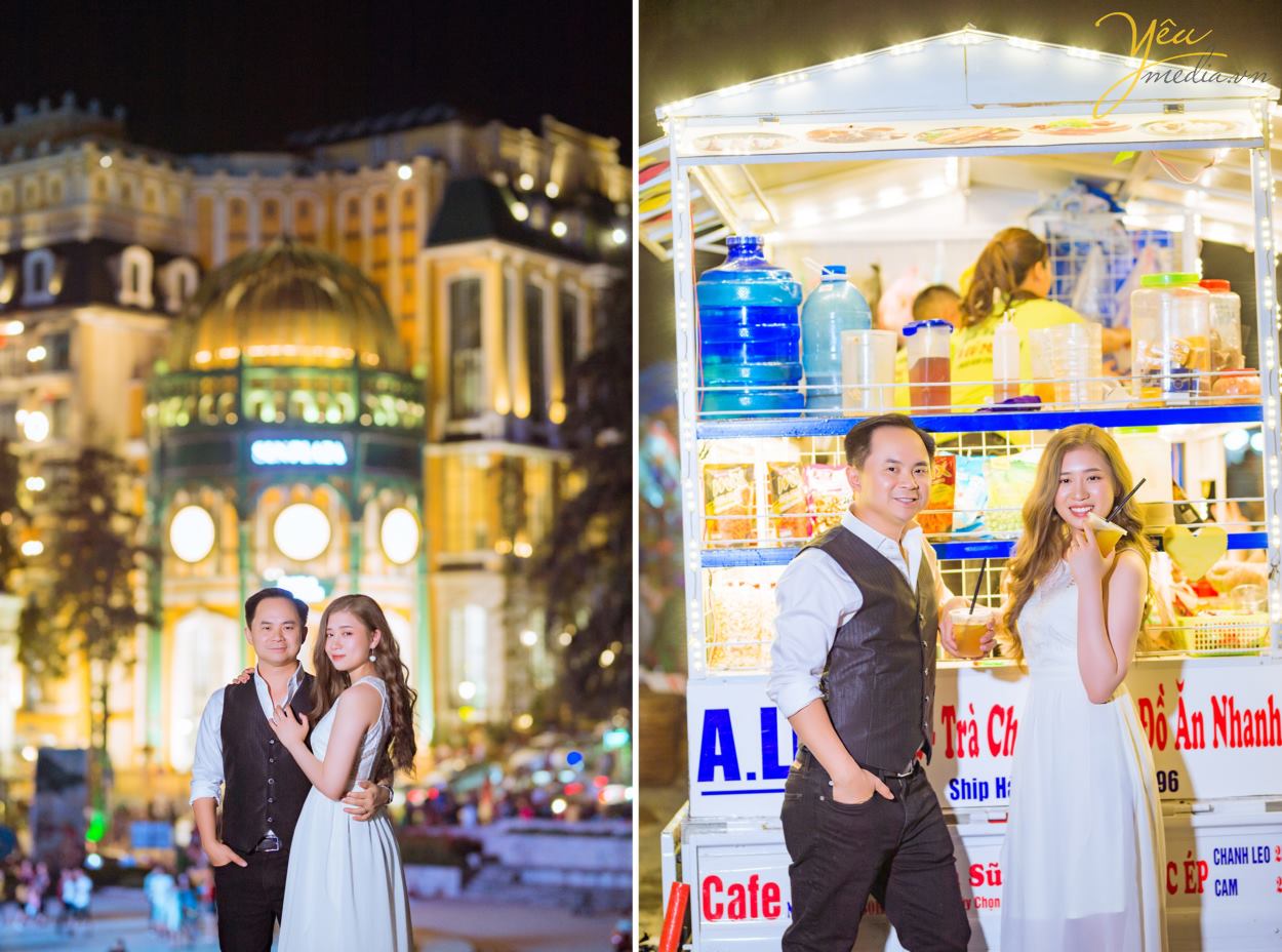 Tới chụp ảnh cưới đẹp ở SaPa bạn không thể bỏ qua Chụp ảnh cưới ở thung lũng Mường Hoa, Bản Tả Văn khi mùa nước đổ hay mùa lúa chín. Những bông múa vàng ươm, cả một vùng trời màu vàng của bông lúa báo hiệu một mùa màng bội thu và no đủ. Ý nghĩa hay, khung cảnh đẹp là những gì cần cho một bức ảnh cưới đẹp.