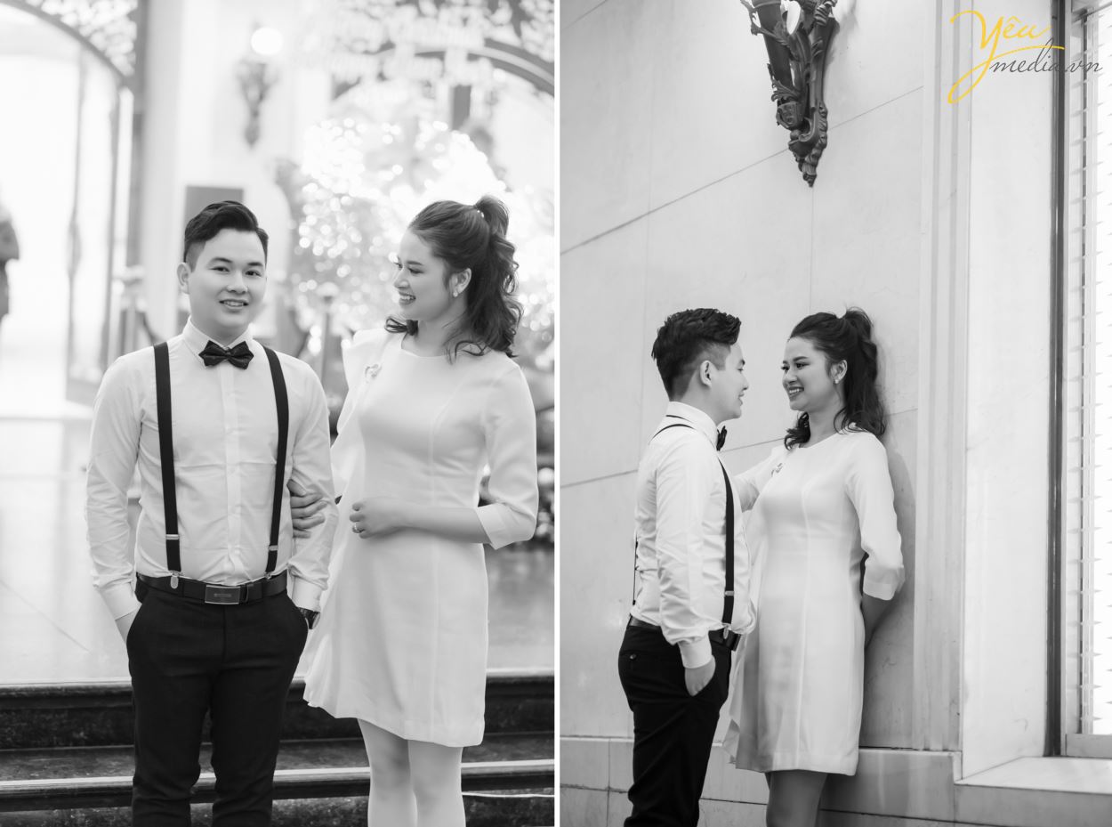 Chụp ảnh cưới tại phim trường hoành tráng nhất Hà Nội Smiley Ville 2020