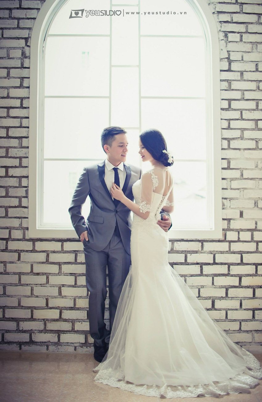 ảnh cưới đẹp chụp trong studio