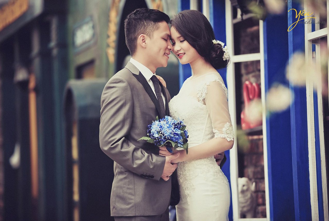 ảnh cưới đẹp chụp trong studio