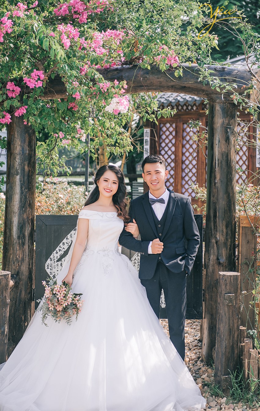 ảnh cưới chụp làm ảnh phóng của cặp đôi hà nội