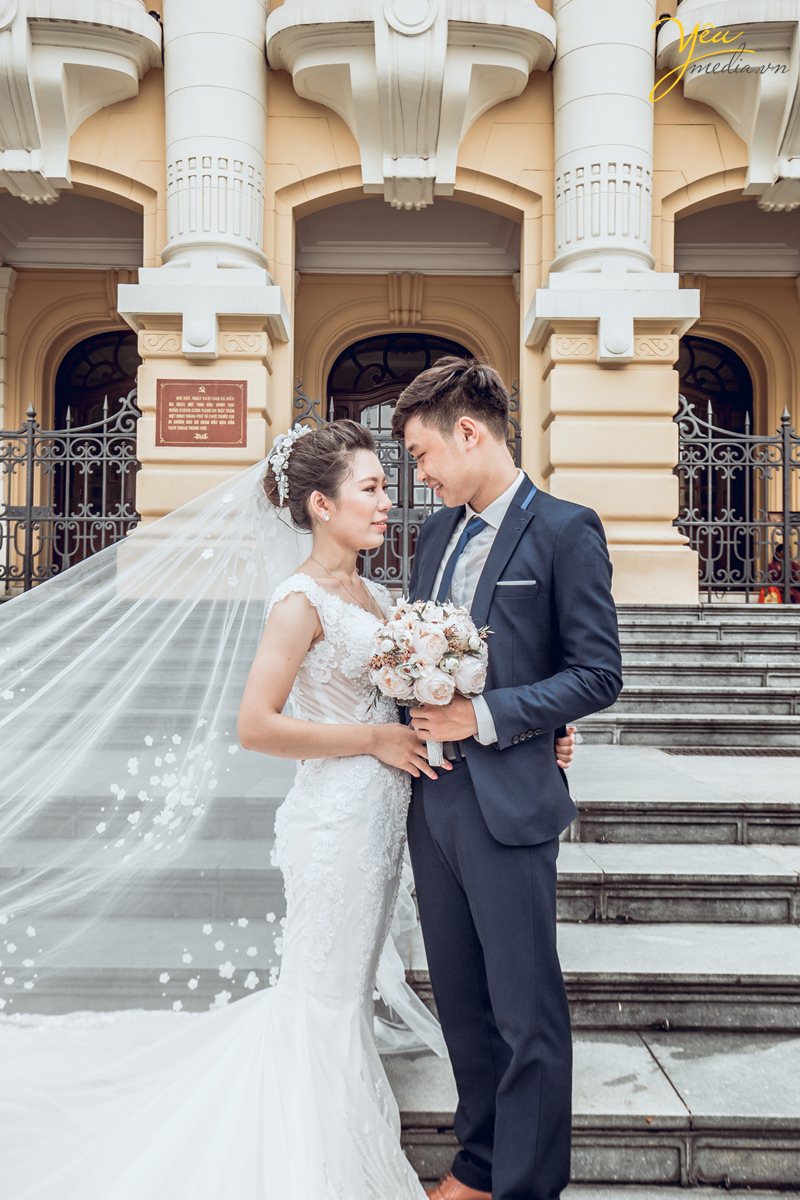 chụp ảnh cưới ở nhà hát lớn hà nội