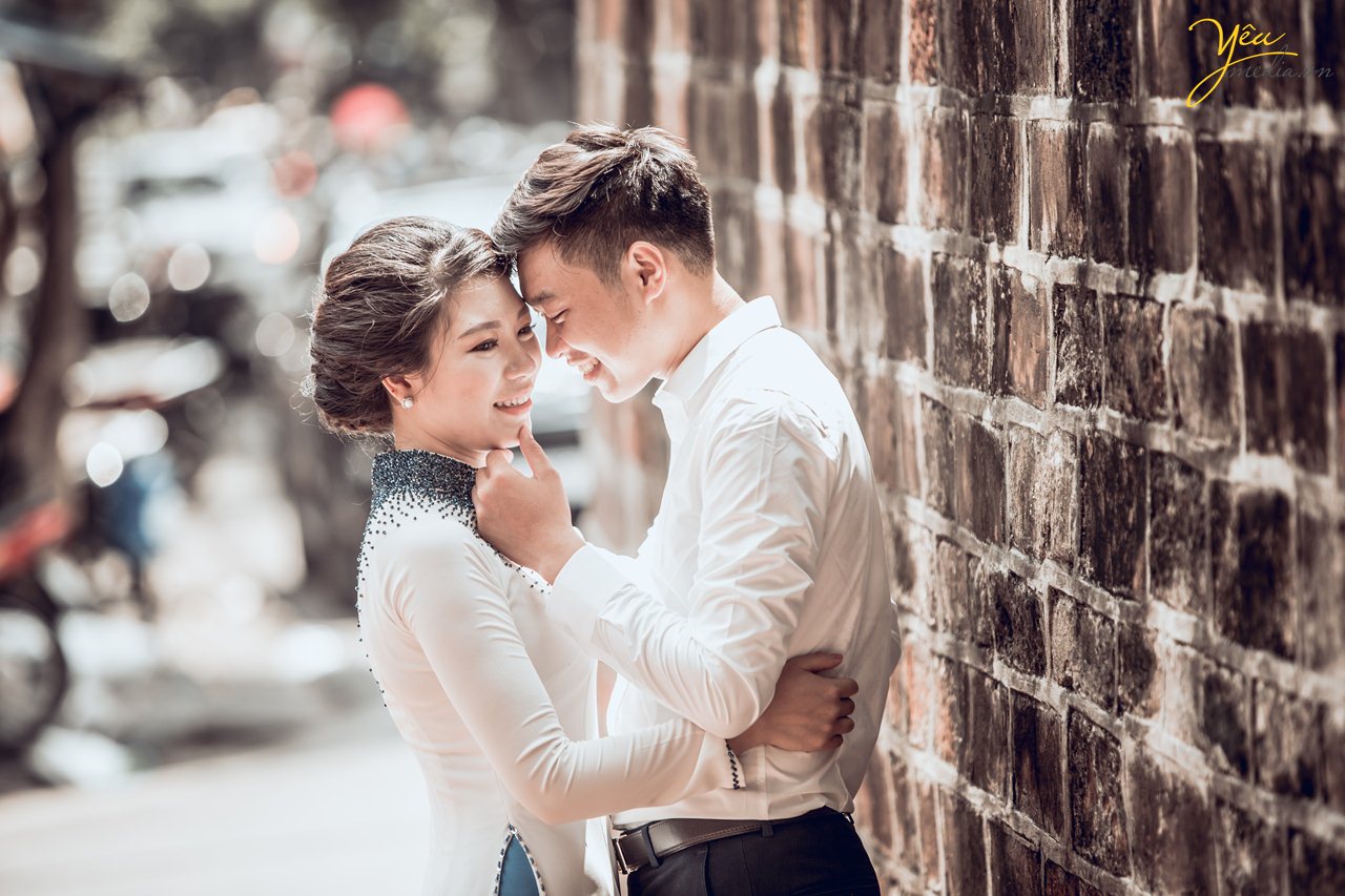 chụp ảnh cưới ở ô quan chưởng cổ kính